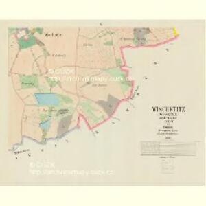 Wischetitz (Wyssetice) - c8972-1-003 - Kaiserpflichtexemplar der Landkarten des stabilen Katasters