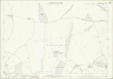 Berkshire XXXIV.5 (includes: East Shefford; Kintbury; Welford) - 25 Inch Map