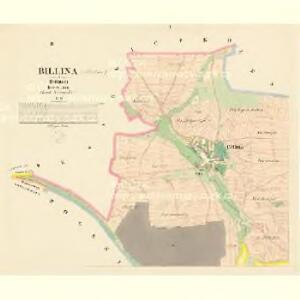 Billina - c0226-1-001 - Kaiserpflichtexemplar der Landkarten des stabilen Katasters