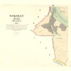 Sokolly - m2813-1-002 - Kaiserpflichtexemplar der Landkarten des stabilen Katasters