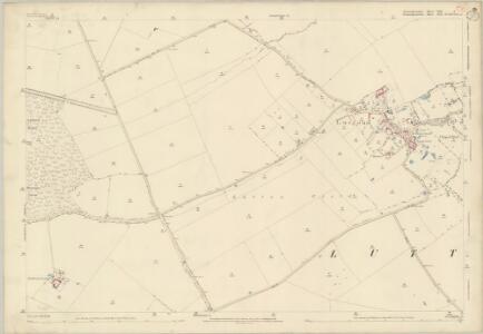 Huntingdonshire VIII.8 (includes: Ashton; Lutton; Polebrook; Warmington) - 25 Inch Map