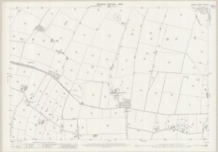 Norfolk LXXII.12 (includes: Carbrooke; Cranworth; Scoulton) - 25 Inch Map