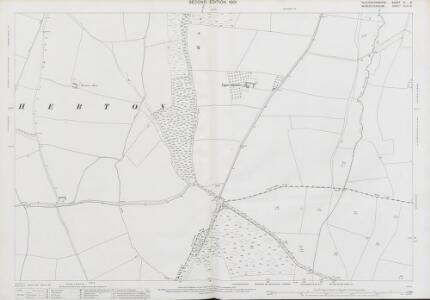 Gloucestershire VI.6 (includes: Charlton; Elmley Castle; Evesham; Hinton on the Green; Netherton) - 25 Inch Map