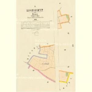 Kostelletz - c3369-1-001 - Kaiserpflichtexemplar der Landkarten des stabilen Katasters