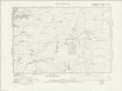 Montgomeryshire XLVIII.SE - OS Six-Inch Map