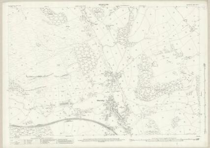 Westmorland XXXIII.6 (includes: Hugill; Nether Staveley; Over Staveley) - 25 Inch Map