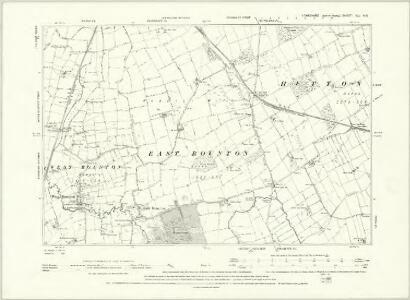 Yorkshire XLI.NW - OS Six-Inch Map