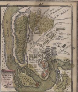 Schlacht von Peterwardein den 5. Aug. 1716