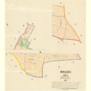 Boschin - c0426-1-001 - Kaiserpflichtexemplar der Landkarten des stabilen Katasters