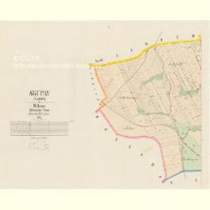 Skupay (Skupa) - c6978-1-001 - Kaiserpflichtexemplar der Landkarten des stabilen Katasters