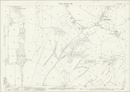 Kent LVI.9 (includes: Crundale; Waltham) - 25 Inch Map