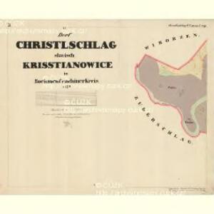 Christl Schlag - c3654-1-002 - Kaiserpflichtexemplar der Landkarten des stabilen Katasters