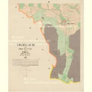 Trzitesch - c6467-2-003 - Kaiserpflichtexemplar der Landkarten des stabilen Katasters