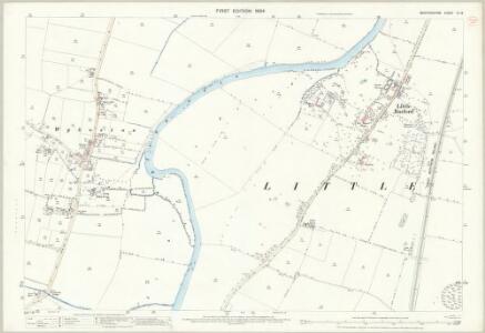Bedfordshire IX.13 (includes: Eaton Socon; Little Barford; Roxton; Tempsford) - 25 Inch Map