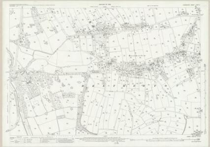 Lancashire LXXVI.3 (includes: Bretherton) - 25 Inch Map