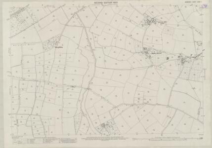 Somerset LXXXI.7 (includes: Barrington; Curry Rivel; Kingsbury Episcopi) - 25 Inch Map