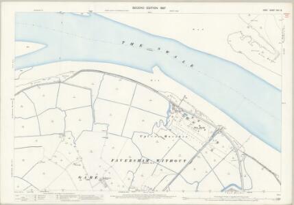 Kent XXII.13 (includes: Harty; Oare) - 25 Inch Map