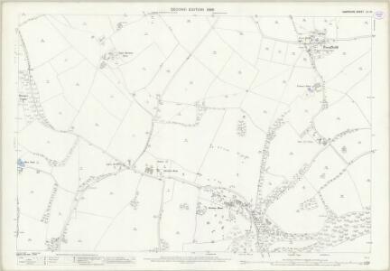 Hampshire and Isle of Wight LII.10 (includes: East Meon; Froxfield; Langrish) - 25 Inch Map