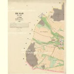 Blsko - c0232-1-001 - Kaiserpflichtexemplar der Landkarten des stabilen Katasters