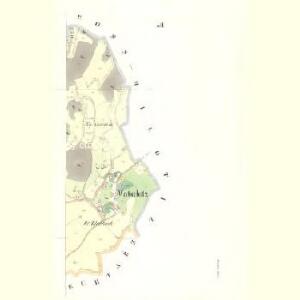 Watschitz - c8303-1-002 - Kaiserpflichtexemplar der Landkarten des stabilen Katasters