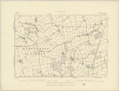 Suffolk XVIII.SE - OS Six-Inch Map
