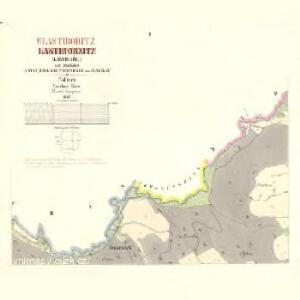 Lastiborzitz (Lastibořic) - c8659-1-001 - Kaiserpflichtexemplar der Landkarten des stabilen Katasters