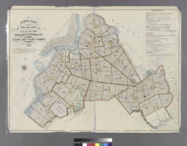 Index Map to Volume One. Atlas of the Brooklyn Borough of the City of New York.
