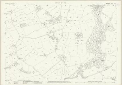 Lancashire XLV.5 (includes: Barnacre With Bonds; Claughton) - 25 Inch Map