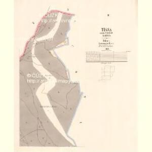 Tissa - c7910-1-004 - Kaiserpflichtexemplar der Landkarten des stabilen Katasters