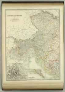 Austria & Hungary (western sheet).