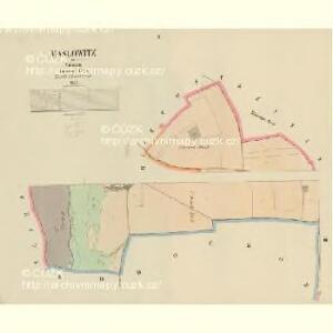 Maslowitz - c4518-1-001 - Kaiserpflichtexemplar der Landkarten des stabilen Katasters