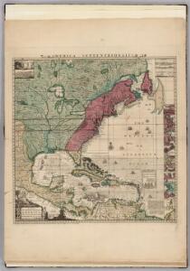America Septentrionalis. A Map of the British Empire in America.