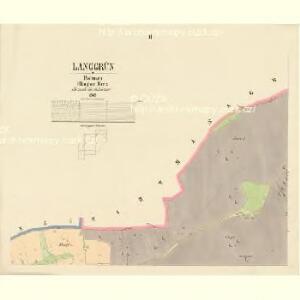 Langgrün - c1128-2-002 - Kaiserpflichtexemplar der Landkarten des stabilen Katasters