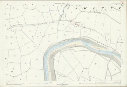 Somerset XXXVIII.14 (includes: Pawlett; Wembdon) - 25 Inch Map