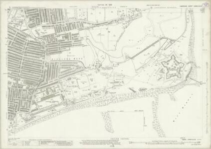 Hampshire and Isle of Wight LXXXIV.9 & 13 (includes: Portsmouth) - 25 Inch Map