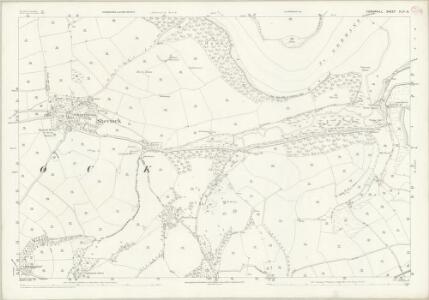 Cornwall XLV.15 (includes: Antony; Saltash; Sheviock) - 25 Inch Map