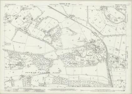 Berkshire XXXIV.16 (includes: Newbury; Shaw Cum Donnington; Speen) - 25 Inch Map