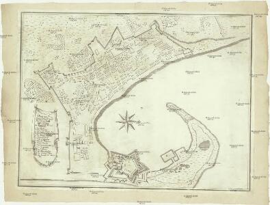 Plan von den Königl. Haubt und Residenz Statt Messina in Königreich Sicilien Annotatio