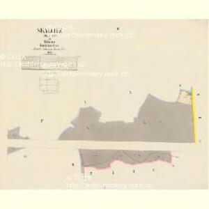 Skallitz (Skalice) - c7466-1-001 - Kaiserpflichtexemplar der Landkarten des stabilen Katasters