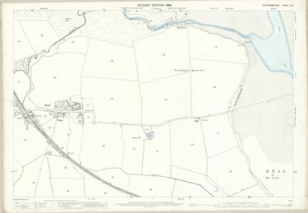 Northumberland (Old Series) XI.4 (includes: Ancroft; Holy Island; Kyloe) - 25 Inch Map
