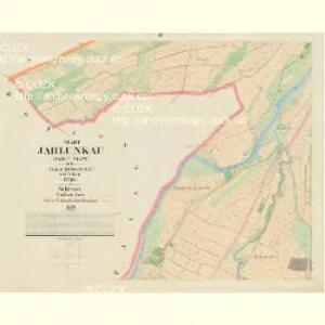 Jablunkau (Kablunkow) - m1011-1-004 - Kaiserpflichtexemplar der Landkarten des stabilen Katasters