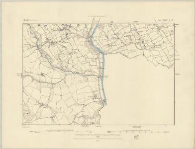 Shropshire LXXIV.SE - OS Six-Inch Map