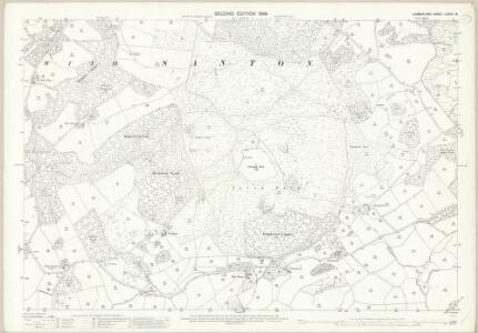Cumberland LXXVIII.16 (includes: Irton) - 25 Inch Map