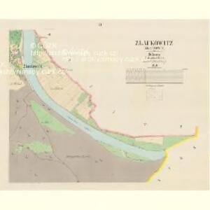 Zlaukowitz (Zlaukowice) - c9476-1-003 - Kaiserpflichtexemplar der Landkarten des stabilen Katasters