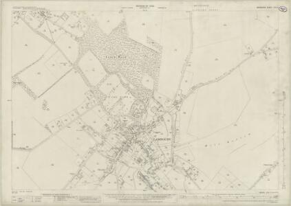 Berkshire XXV.3 (includes: Lambourn) - 25 Inch Map