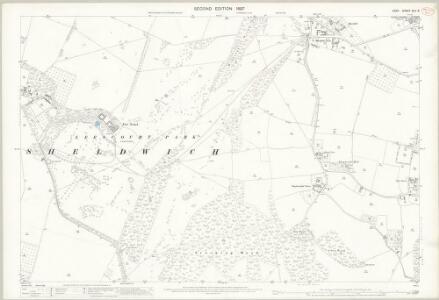 Kent XLV.6 (includes: Selling; Sheldwich) - 25 Inch Map