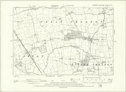 Yorkshire XL.NW - OS Six-Inch Map