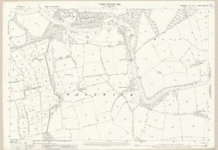 Yorkshire CXXXVII.4 (includes: Bishop Monkton; Givendale; Newby With Mulwith; Roecliffe; Westwick) - 25 Inch Map