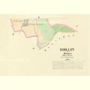 Hollin - c1981-1-002 - Kaiserpflichtexemplar der Landkarten des stabilen Katasters