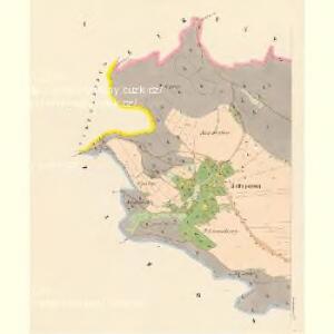 Břeska - c0587-1-001 - Kaiserpflichtexemplar der Landkarten des stabilen Katasters